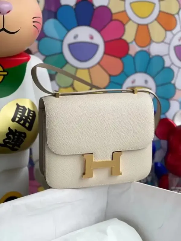 Hermes Constance 18cm White - Image 2