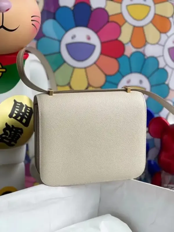 Hermes Constance 18cm White - Image 3