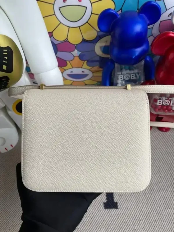 Hermes Constance 18cm White - Image 6
