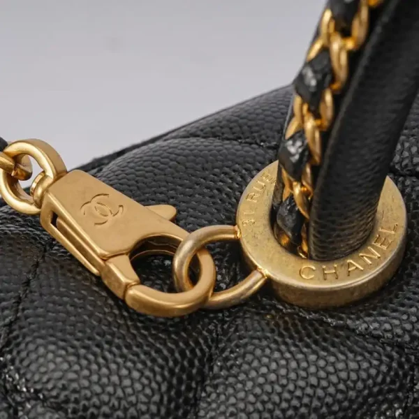 CHANEL 23P Coco Black - Image 6