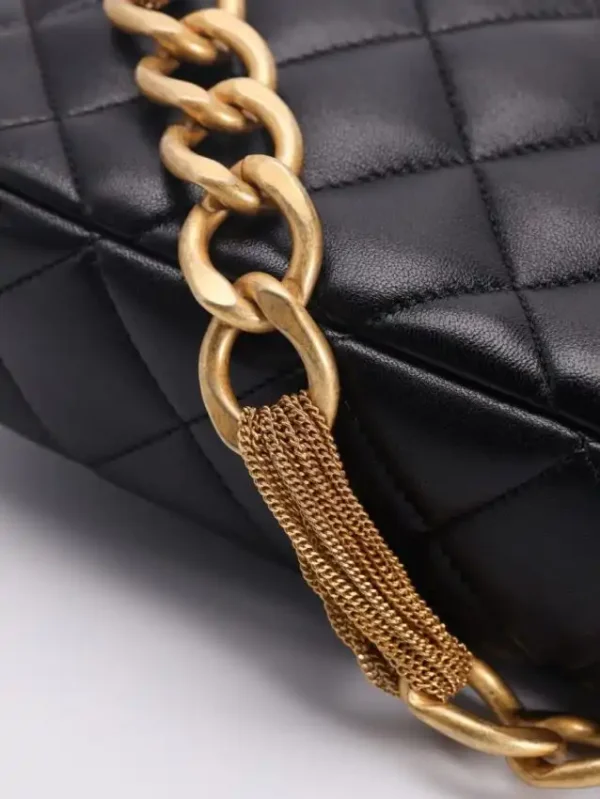 CHANEL Chain Hobo Black - Image 11