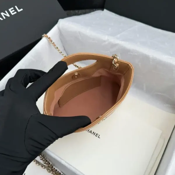 CHANEL 24s Mini Horizontal Milk Tea - Image 9