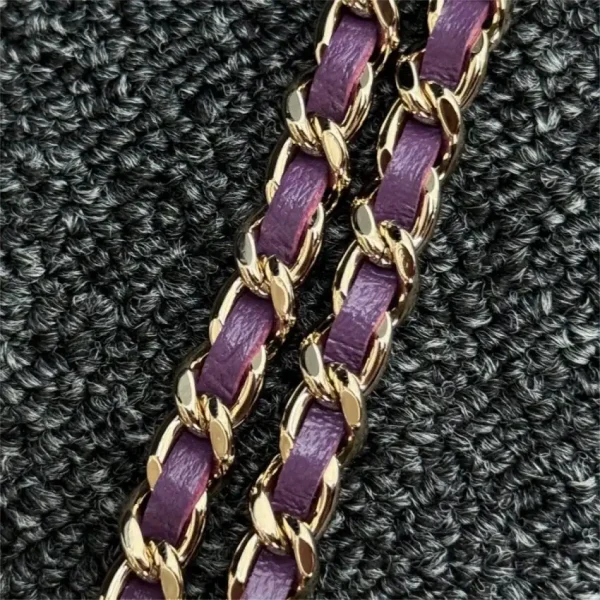 CHANEL 24s Mini Horizontal Purple - Image 8