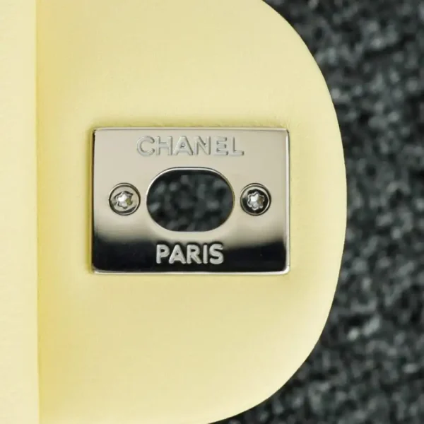 CHANEL Classic Flap 25cm Yellow - Image 7