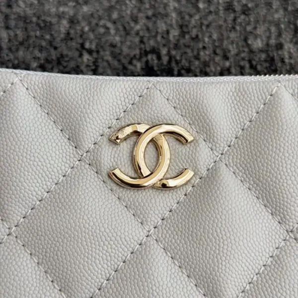 CHANEL 24p Dumpling Bag Gray - Image 3