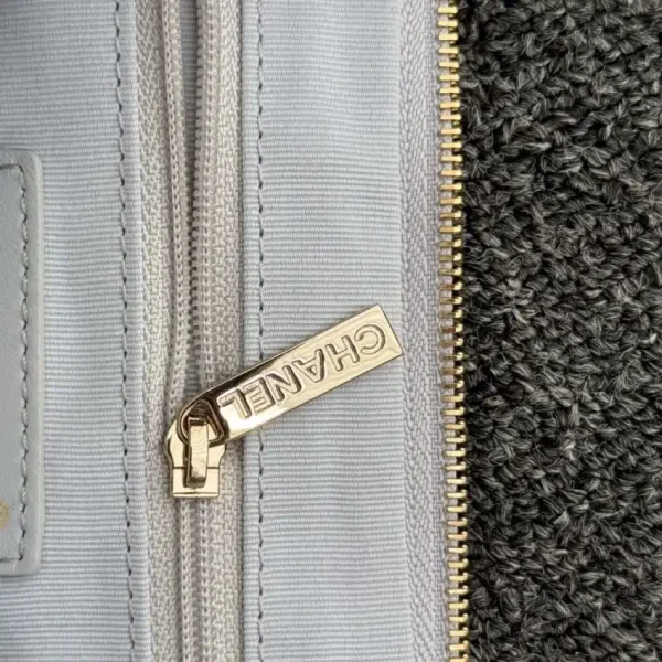 CHANEL 24p Dumpling Bag Gray - Image 6