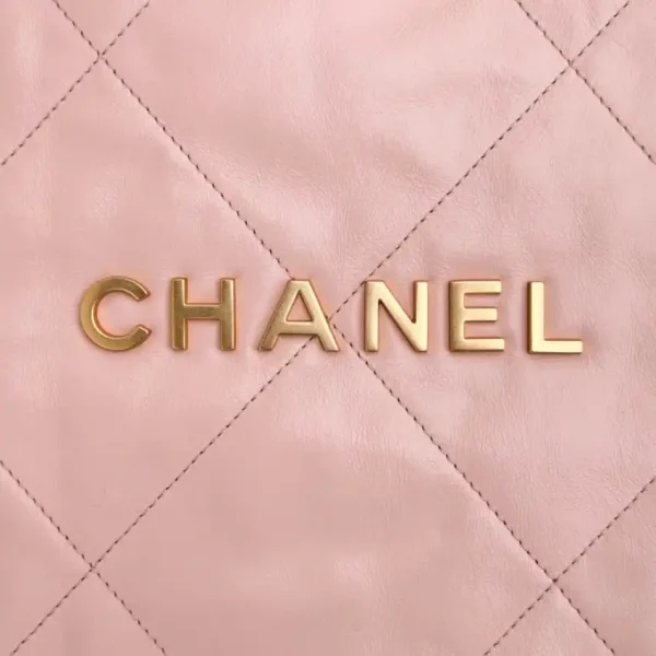 CHANEL 22 Medium Handbag Pink - Image 3