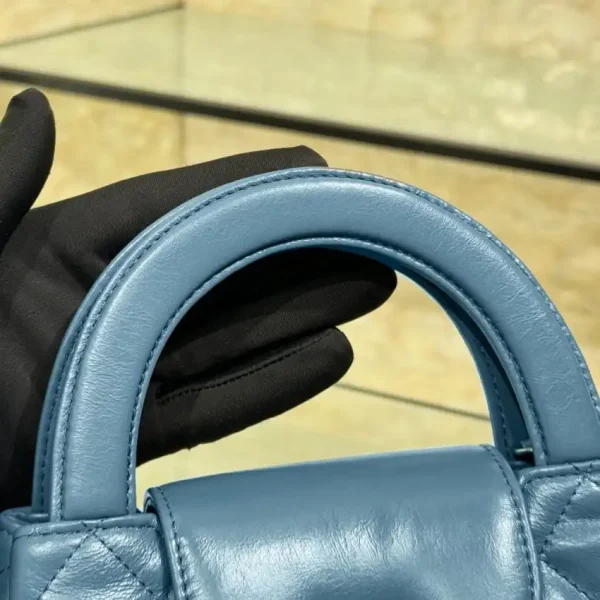 CHANEL 23k Kelly  Grey-Blue - Image 7