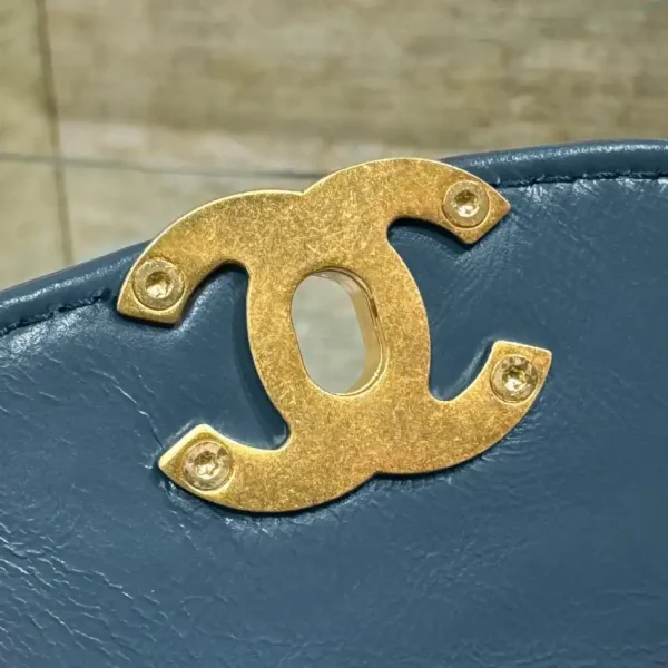 CHANEL 23k Kelly  Grey-Blue - Image 3