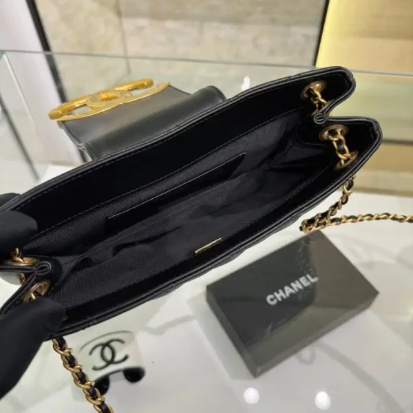 CHANEL 24c Baguette Bag Black - Image 5