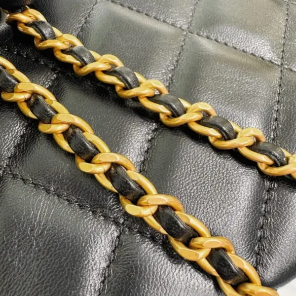 CHANEL 24c Baguette Bag Black - Image 7