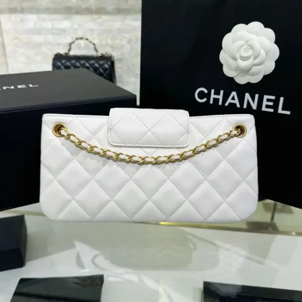 CHANEL 24c Baguette Bag White - Image 2