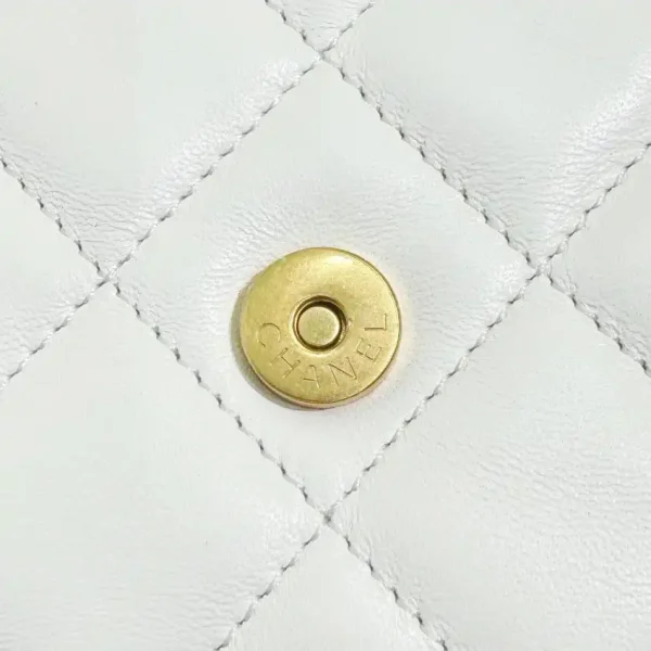 CHANEL 24c Baguette Bag White - Image 7