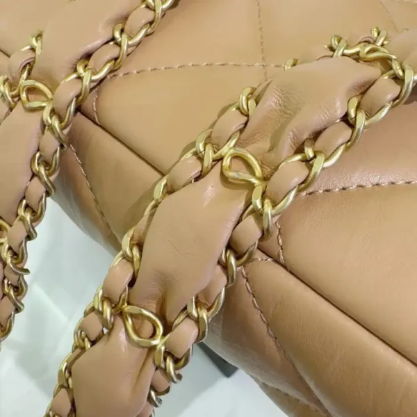 CHANEL 19 Mini Flap  Caramel Bag - Image 8