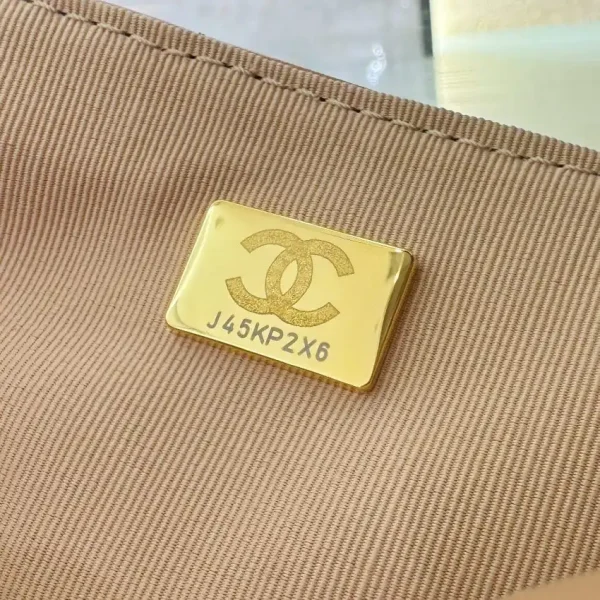 CHANEL 19 Mini Flap  Caramel Bag - Image 10