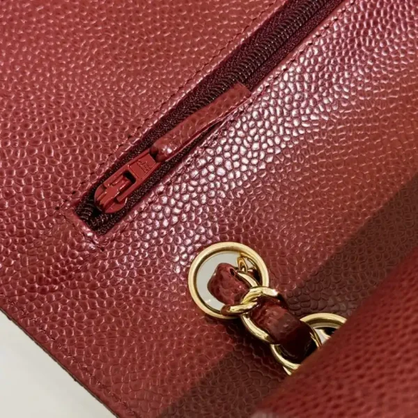 CHANEL Classic Flap 23cm Red - Image 7
