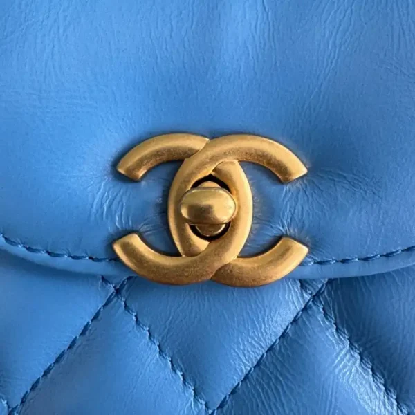 CHANEL 23k Kelly Sky Blue - Image 8