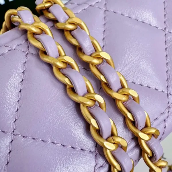 CHANEL 23k Kelly Purple - Image 5