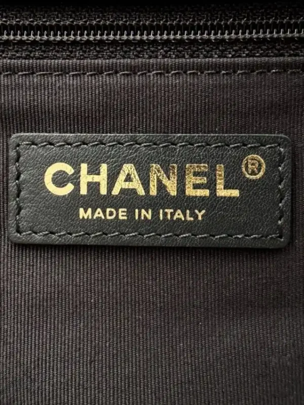 CHANEL 24p  Postman Bag Small Black - Image 9