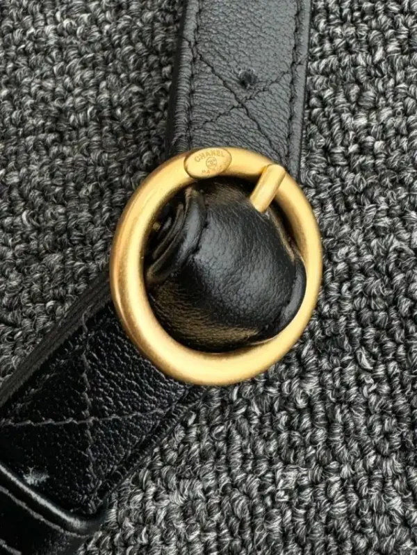 CHANEL 24p  Postman Bag Small Black - Image 10