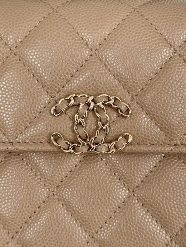 CHANEL 23P Kelly Handle Milk Tea - Image 2