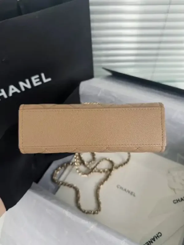 CHANEL 23P Kelly Handle Milk Tea - Image 7