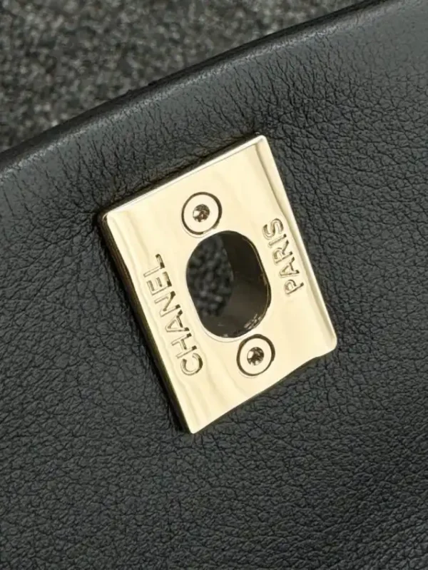 CHANEL 23C Backpack Small Black - Image 5