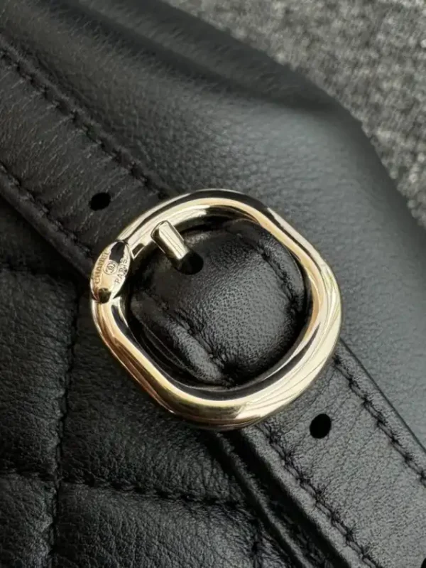 CHANEL 23C Backpack Small Black - Image 11