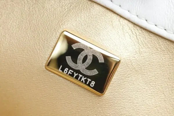 CHANEL CF Double Pearl White - Image 4