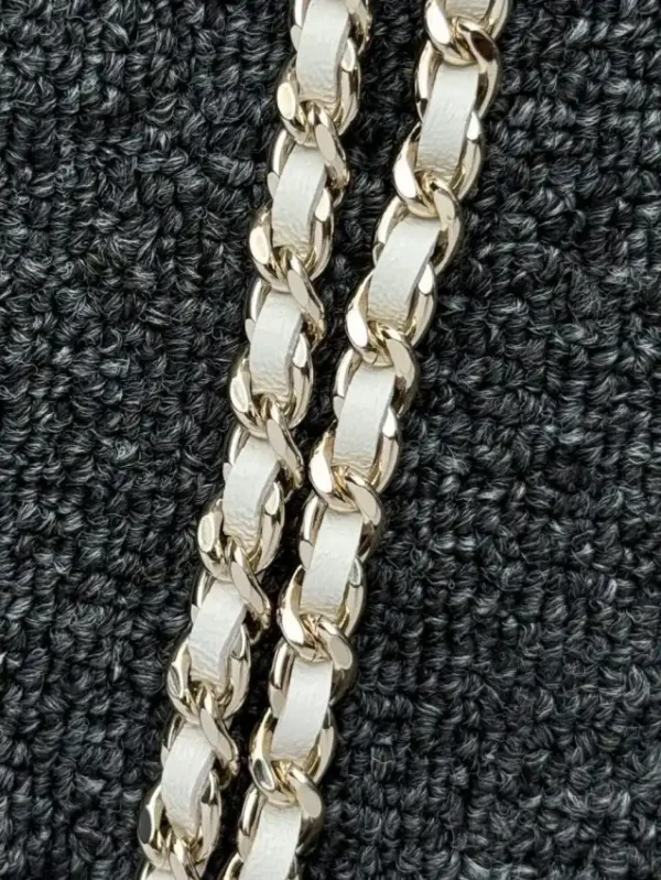 CHANEL 24s Mini Horizontal White - Image 8