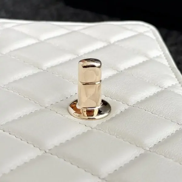 CHANEL 24s Pearl Handle White - Image 5