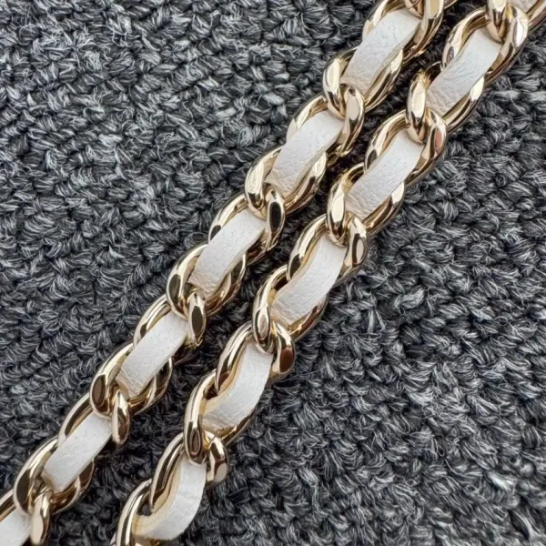 CHANEL 24s Pearl Handle White - Image 4