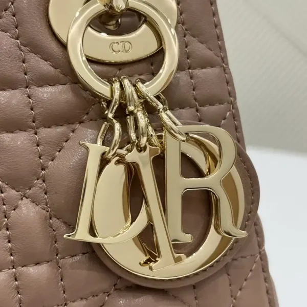 Lady Dior Mini Apricot - Image 3