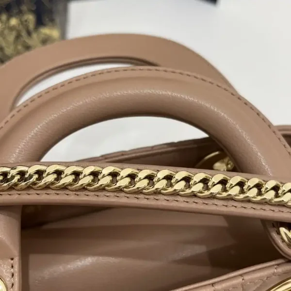 Lady Dior Mini Apricot - Image 5