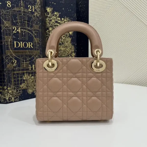 Lady Dior Mini Apricot - Image 7