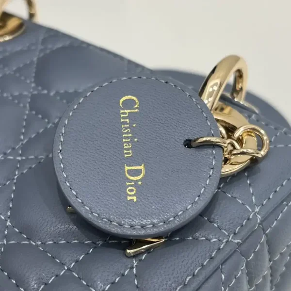 Lady Dior Mini Blue - Image 4