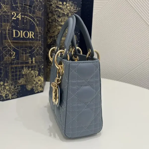 Lady Dior Mini Blue - Image 2