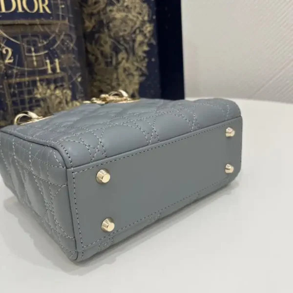 Lady Dior Mini Cloud Grey - Image 3
