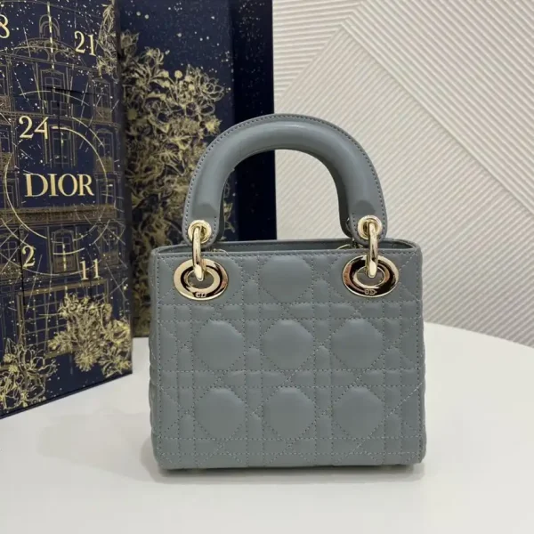 Lady Dior Mini Cloud Grey - Image 5