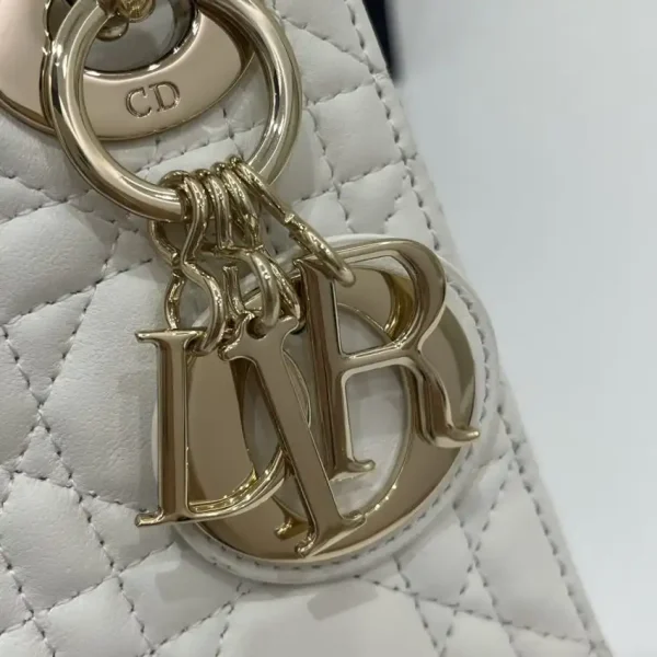 Lady Dior Mini White - Image 5