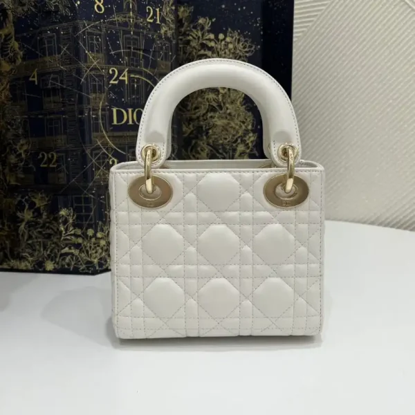 Lady Dior Mini White - Image 6