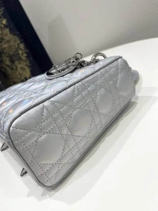 Lady Dior Silver ABC - Image 4