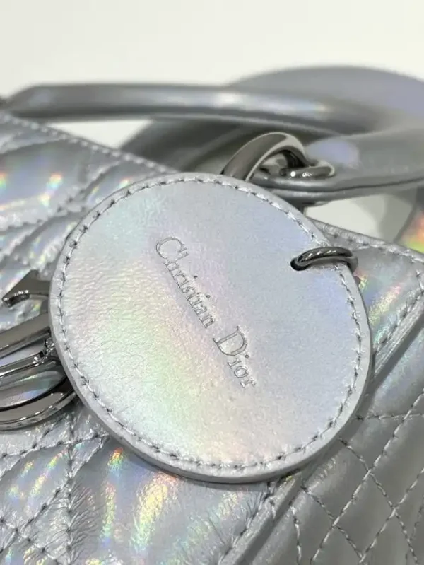 Lady Dior Silver ABC - Image 5