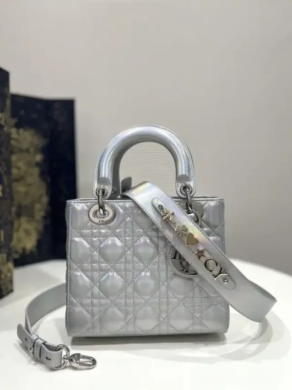 Lady Dior Silver ABC