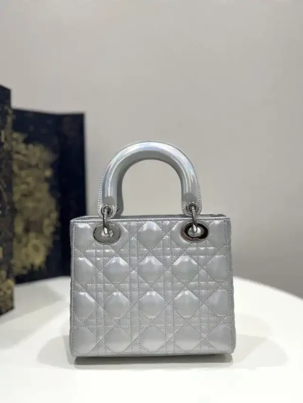 Lady Dior Silver ABC - Image 8