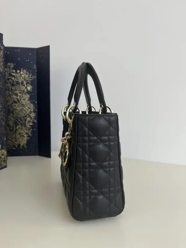 Lady Dior  Black ABC - Image 3