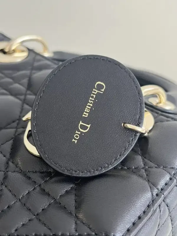 Lady Dior  Black ABC - Image 5