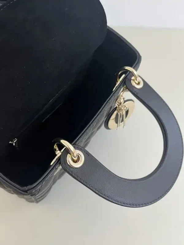 Lady Dior  Black ABC - Image 7