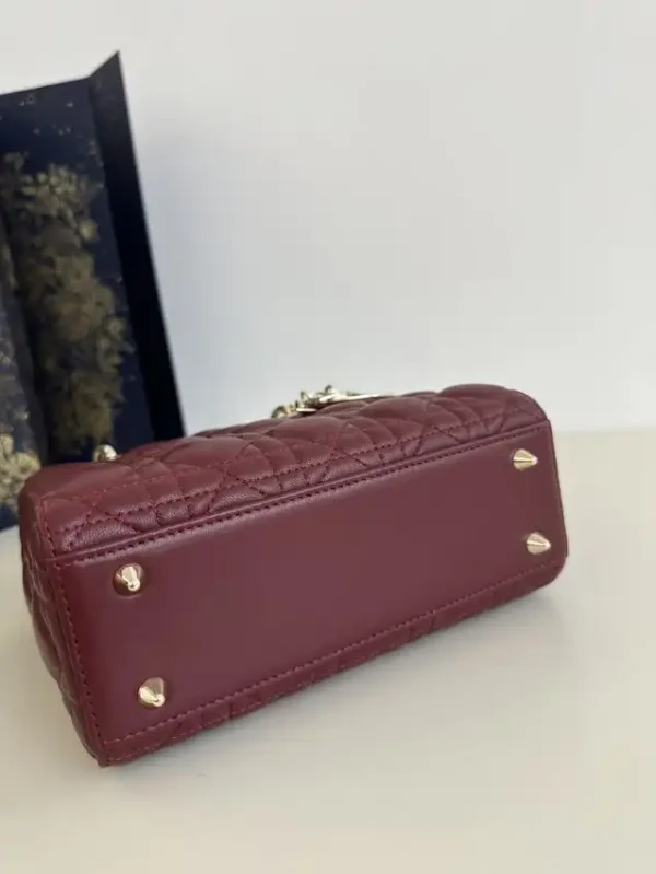 Lady Dior Bordeaux ABC - Image 3