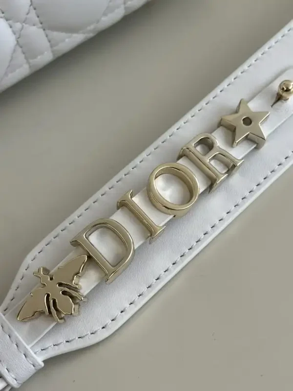 Dior Lady Dior White ABC - Image 6